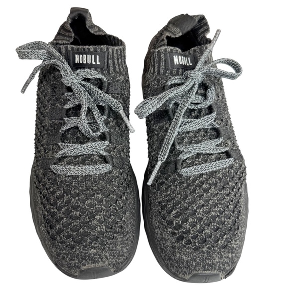 NOBULL Other - NOBULL Diamond Knit Runner Black/Gray Running Athletic Shoes Men’s Size 11